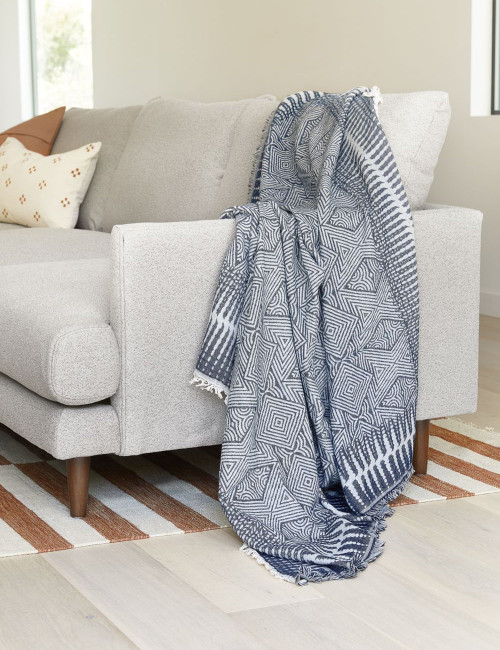 Giana Throw, Blue