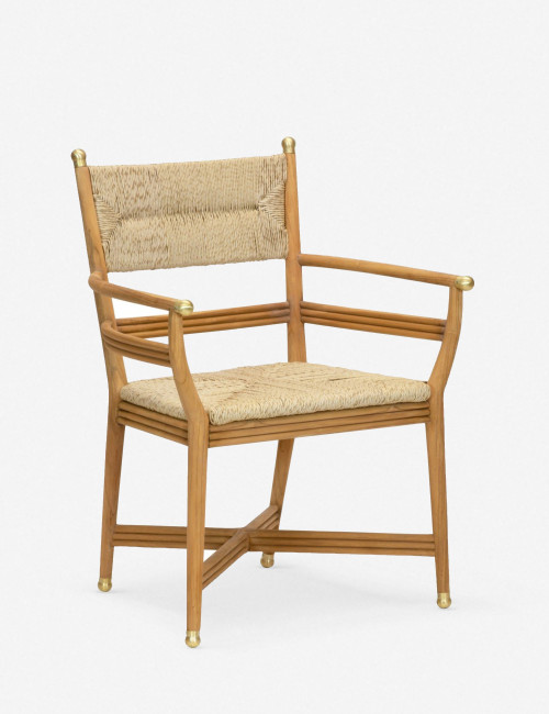 Morris & Co. Kelmscott Rush Indoor / Outdoor Dining Arm Chair