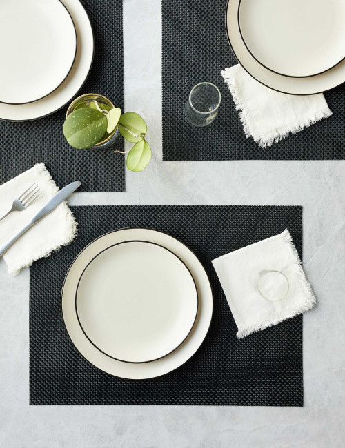 Chilewich Basketweave Rectangle Placemat (Set of 4)