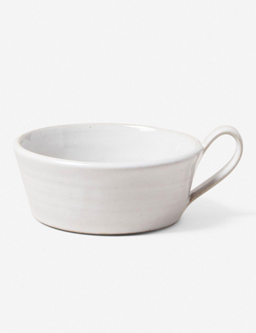 Farmhouse Pottery Silo Soup Mug, White