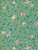 Morris & Co. Bird and Pomegranate Wallpaper, Turquoise/Coral Swatch