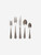 Farmhouse Pottery Woodstock 5-Piece Flatware Set, Stainless Steel