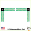 LED Corner Light Set - Green "Go"