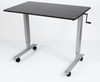 Luxor 48" High Speed Crank Adjustable Stand Up Desk