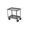 Valley Craft Two Shelf 18 x 36" Utility Cart, Gray with Mold On Casters(CALL FOR BEST PRICING)