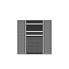 Valley Craft Deep Door Bin & Shelf Cabinet 36"W x 24"D x 72"H - includes 3 Shelves & Bin Brackets(CALL FOR BEST PRICING)