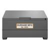 Original Durham Slope Lid, Jobsite Storage Box, 31 cu. ft., 14 Gauge Steel, 60 x 30 x 39-3/8, Gray