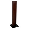 Hand Sanitizer Dispenser Stand-Mahogany