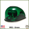 MR3 DC Rotating Beacon Light - Green