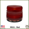 MS21 DC Strobe Warning Light - Red