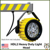 HDL2 Heavy Duty Light Head mounted on a DL2 Standard Loading Dock Arm