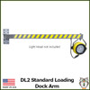 DL2 Standard Loading Dock Arm with Heavy Duty LED Lamp Head