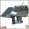 Luxor Mobile Computer Cart with Battery-Powered Device Charger (PS3945-KBEP)