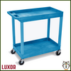 32" x 18" Tub Cart - Two Shelves (EC11) - Blue