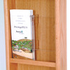 Divulge Spinning Counter Display with 8 Magazine/16 Brochure Pockets w/Brochure Inserts