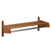 26" Oak Coat & Hat Rack