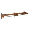 50" Oak Coat & Hat Rack