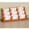 9 Pocket Countertop Business Card Holder