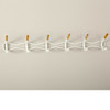 Family Coat Wall Rack, 6 Hook