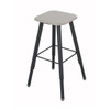 AlphaBetter? Adjustable-Height Student Stool with Thermoplastic Seat and Tip-Resistant Base