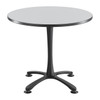 Cha-Cha 36"-Round, X Base Sitting Height