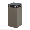 Public Square Brown Base, 31-Gallon