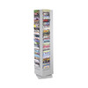 92-Pocket Steel Rotary Magazine Rack