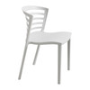 Entourage Stack Chair - Gray (Qty. 4)