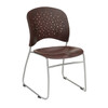 Reve Guest Chair Round Plastic Wood Back (Qty. 2)