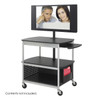 Scoot Open Flat Panel Multimedia Cart