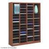 E-Z Stor? Wood Literature Organizer, 60 Compartments