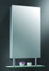 Ketcham single door medicine cabinets Stainless Steel Series -with Suspended Shelf