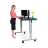 60" Crank Adjustable Stand Up Desk