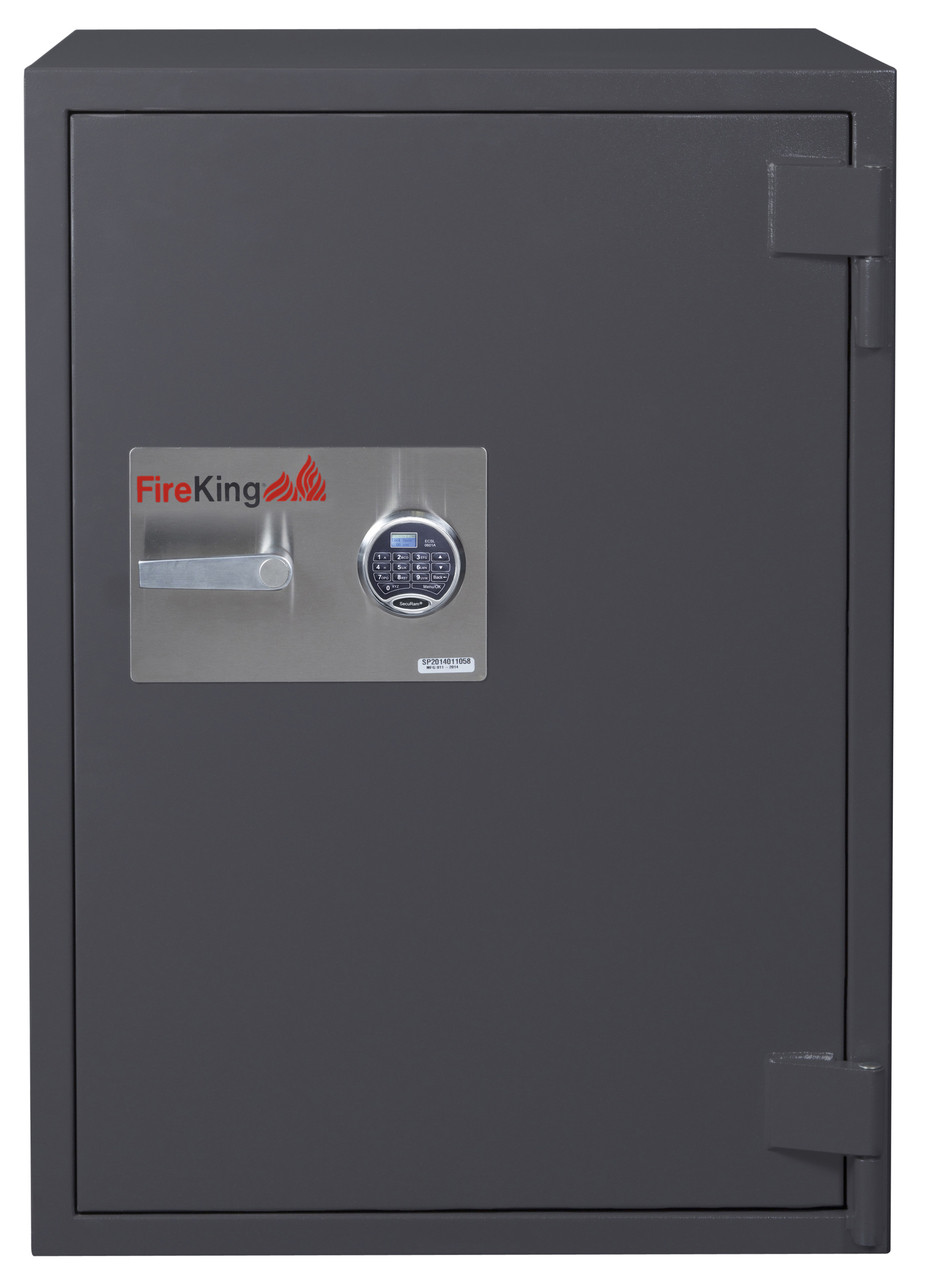 FireKing 1-Hour Fireproof 7.3 cu. ft. RSC Burglary Security Electronic Keypad Lock Safe, Graphite FB3020-1GRE