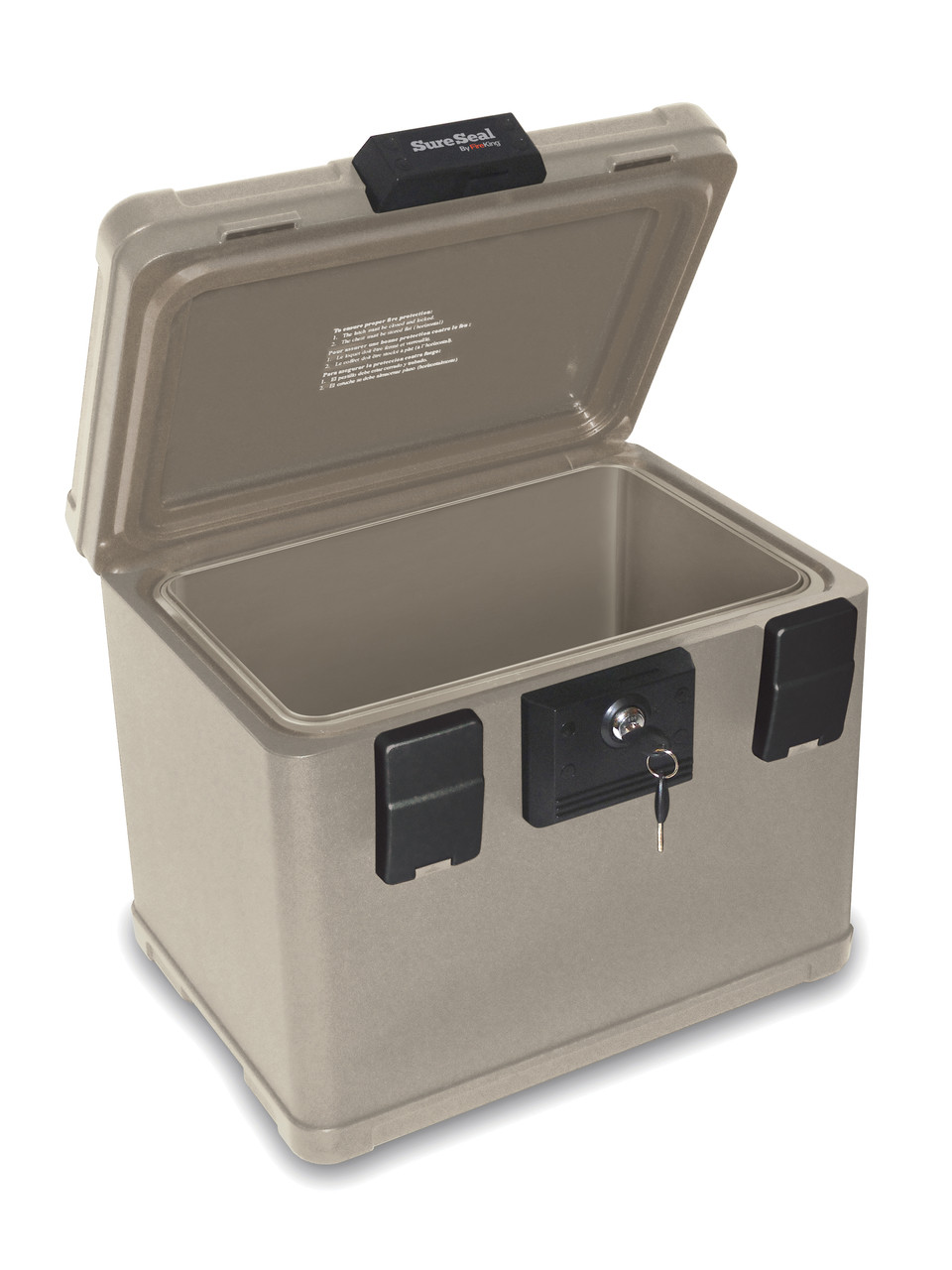 Fireking Fire and Waterproof Chest 0.60 ft3 16w x 12-1/2d x 13h Taupe SS106
