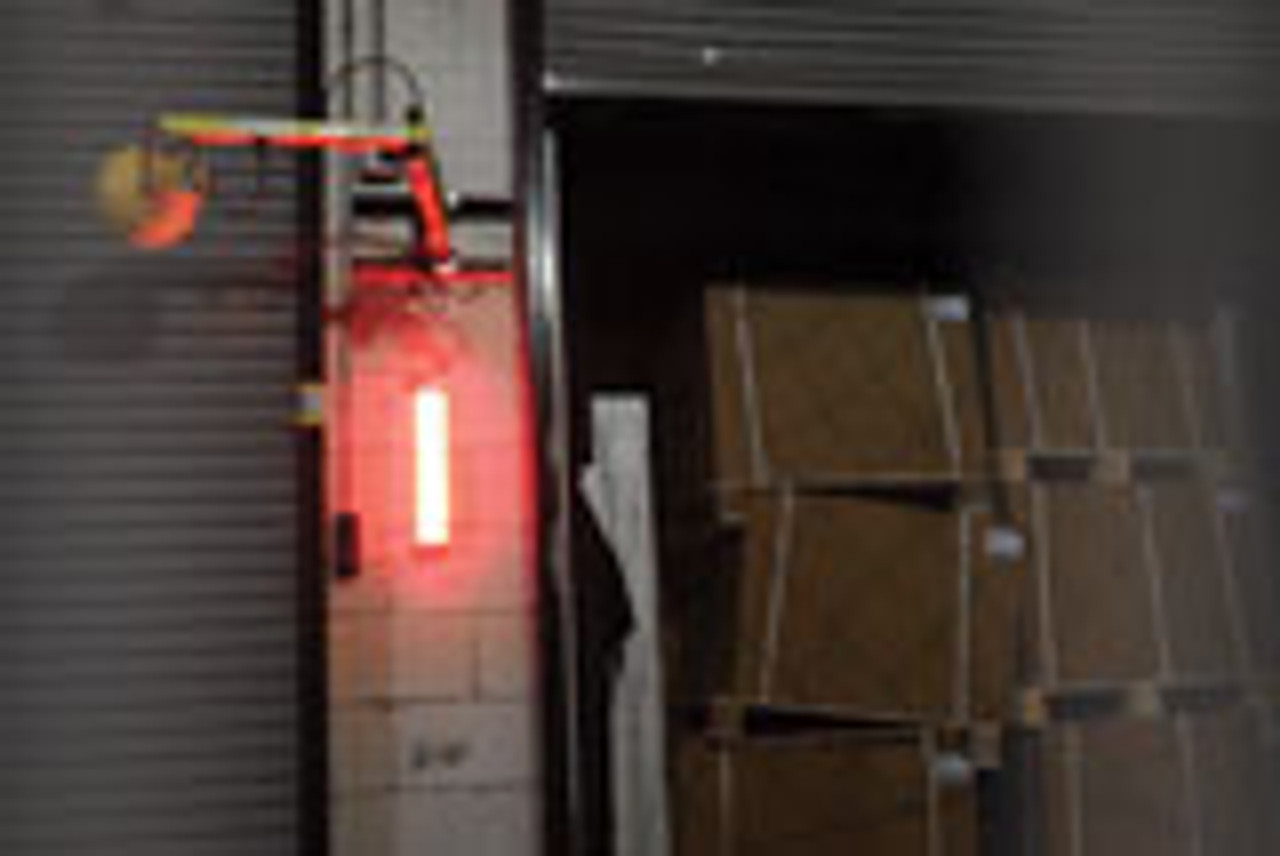 LED Linear Light mounted in a warehouse