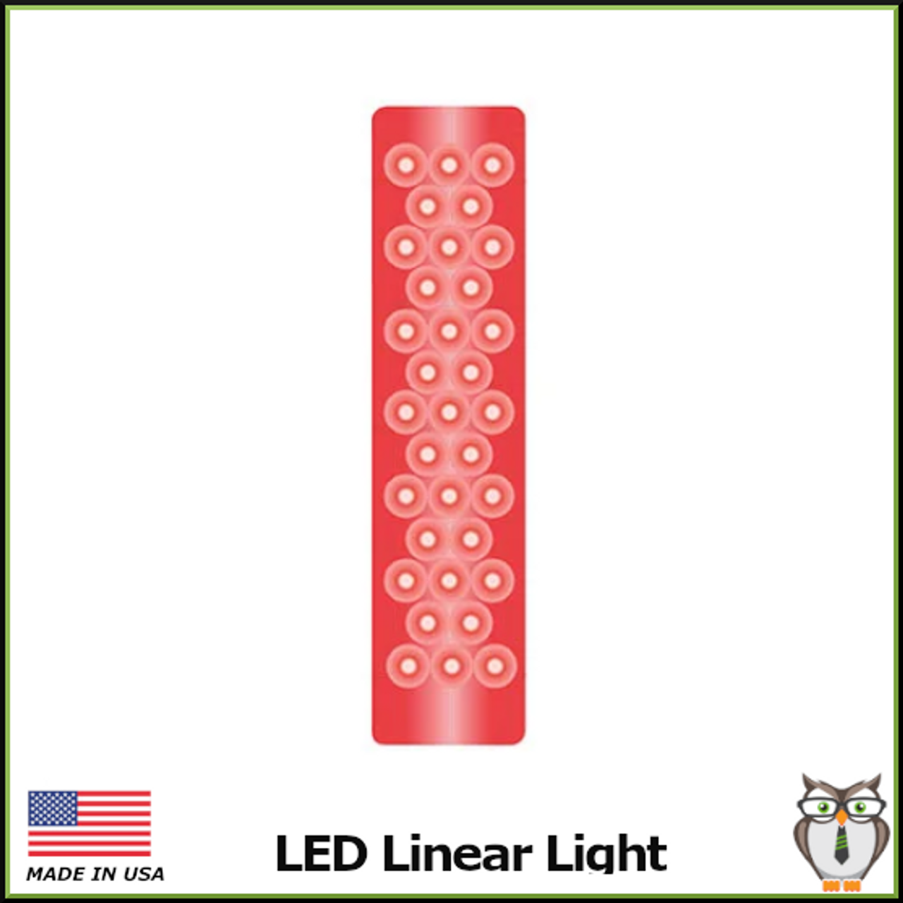 LED Linear Light - Red "Stop"