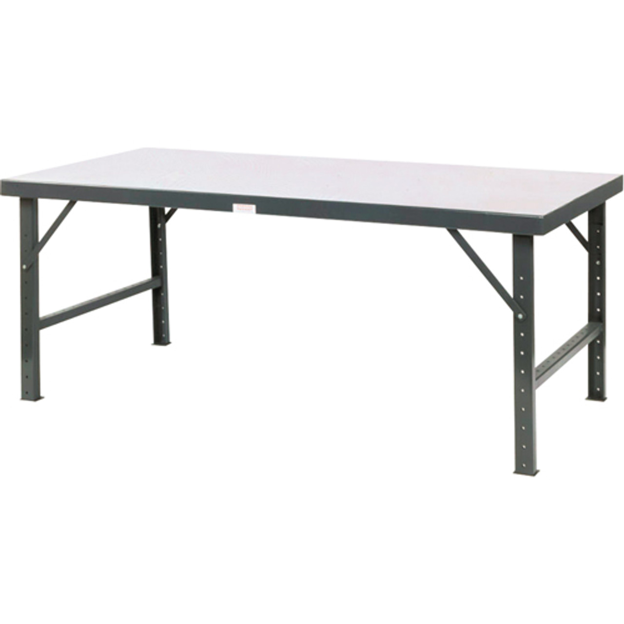 Valley Craft Work Table 34"Wx84"L steel top (CALL FOR BEST PRICING)