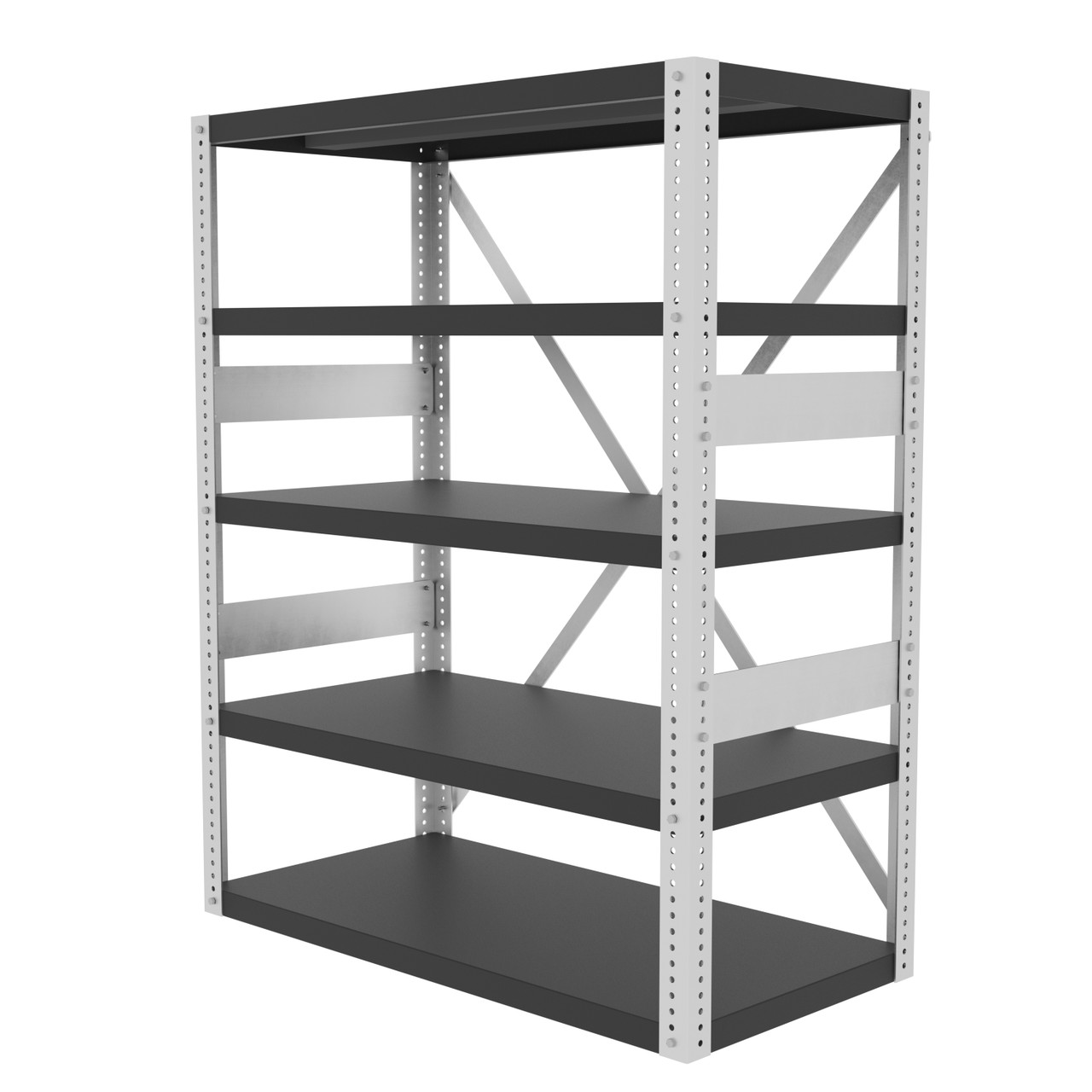 Valley Craft Preconfigured Open Shelving Kit 48"W x 24"D x 60"H (CALL FOR BEST PRICING)