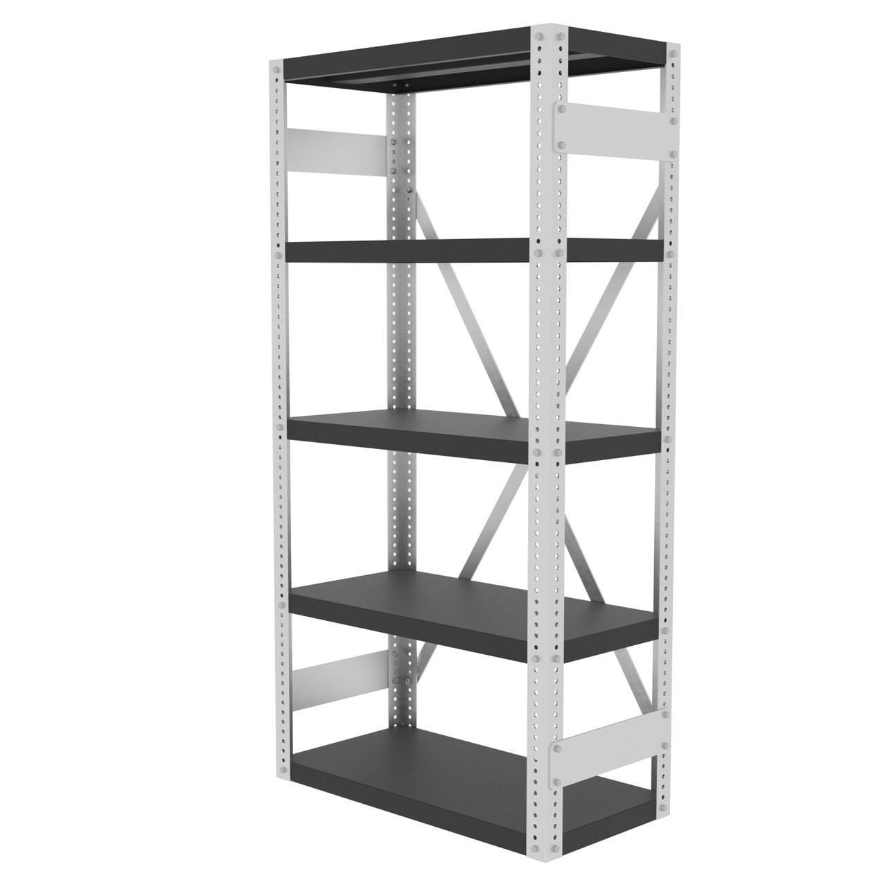 Valley Craft Preconfigured Open Shelving Kit 36"W x 18"D x 72"H (CALL FOR BEST PRICING)