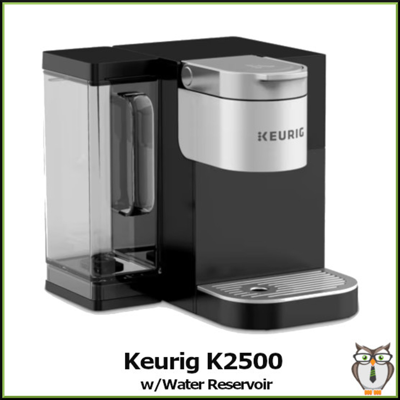 Keurig K2500 Coffee Maker with Water Reservoir - Side