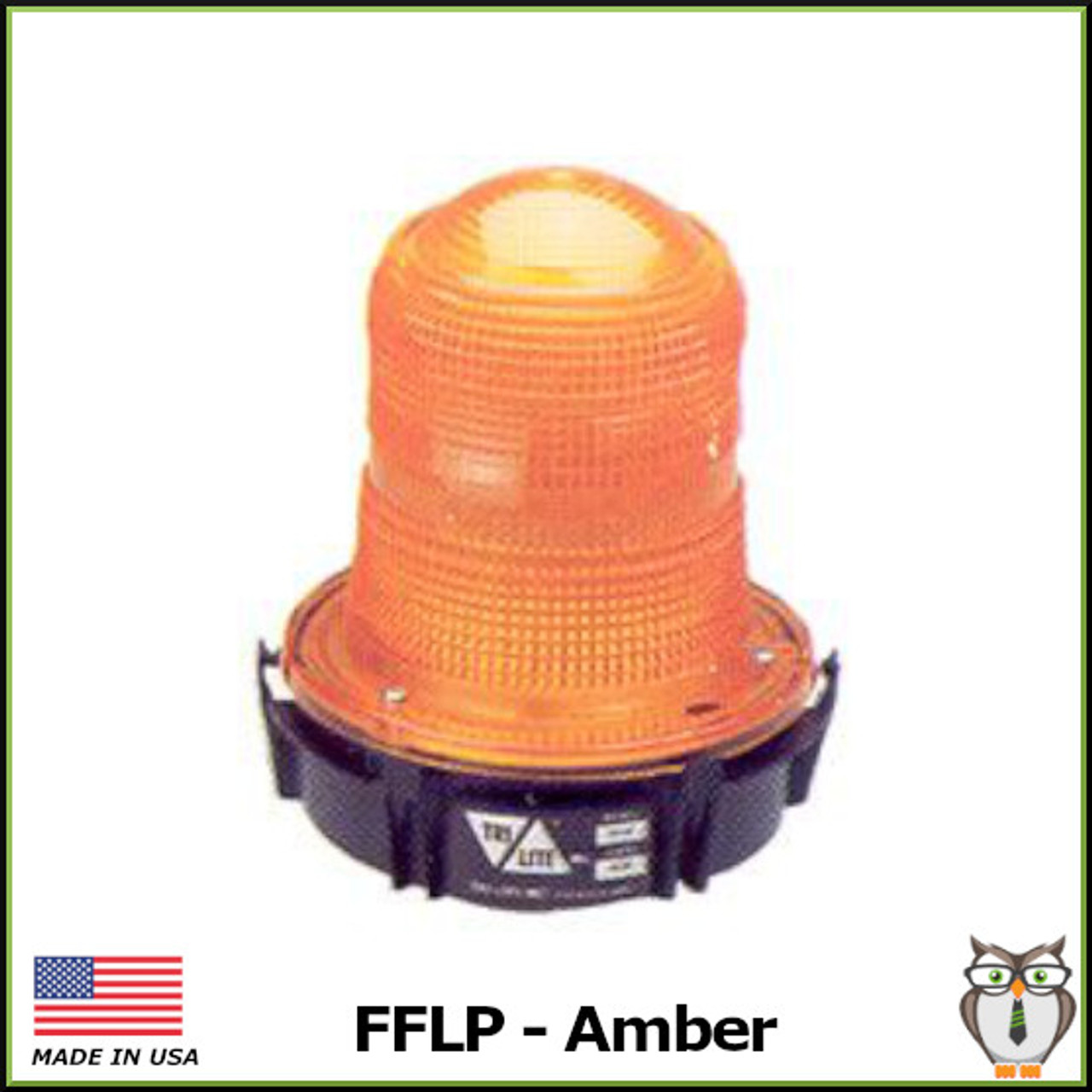 FFLP AC Flashing Light - Amber