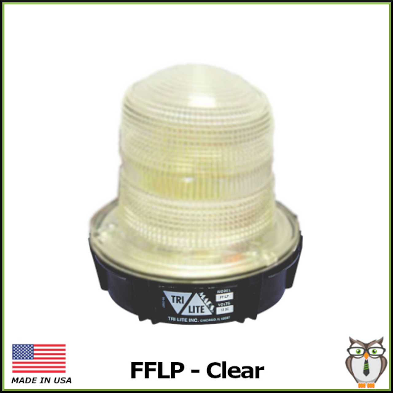 FFLP AC Flashing Light - Clear