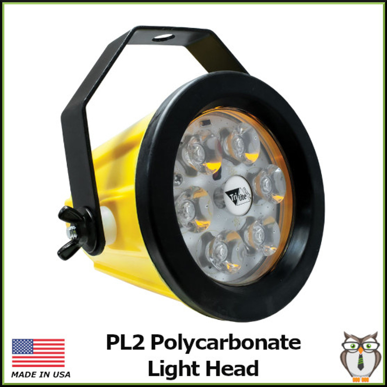 PL2 Polycartbonate Light Head - Light Only