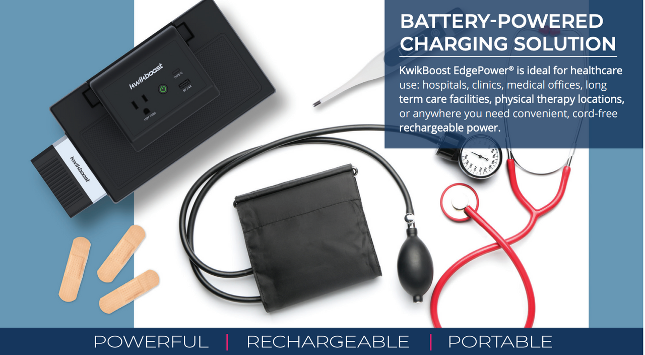 KwikBoost EdgePower® Medium Use Bundle Healthcare usage