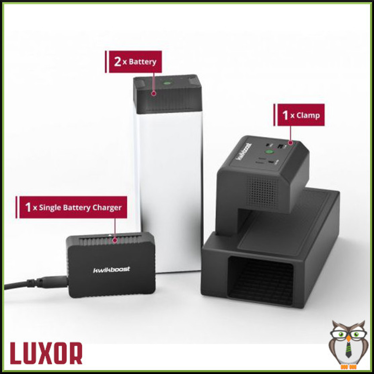Luxor KwikBoost EdgePower Personal Use Bundle