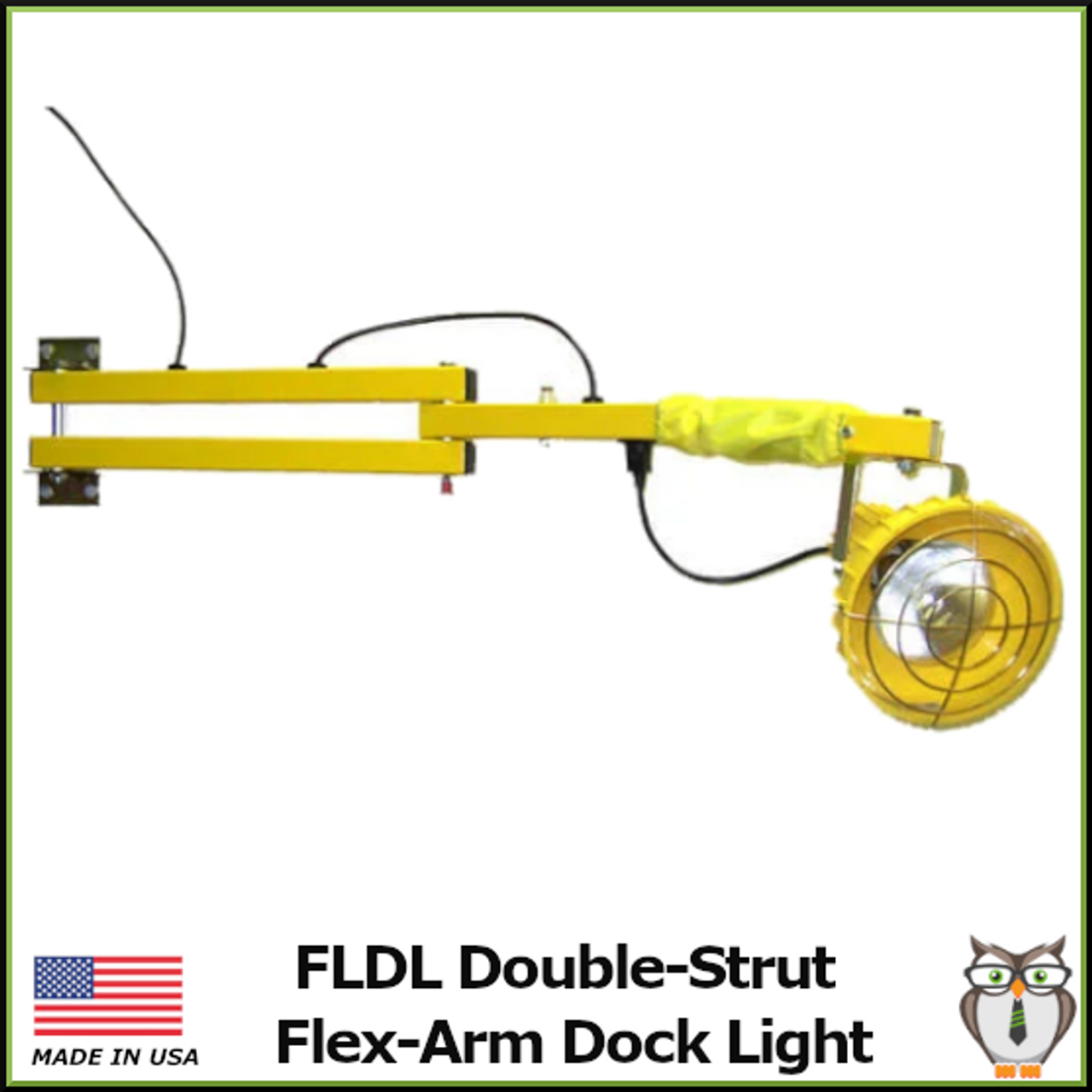 FLDL Double-Strut Flex-Arm Dock Light 