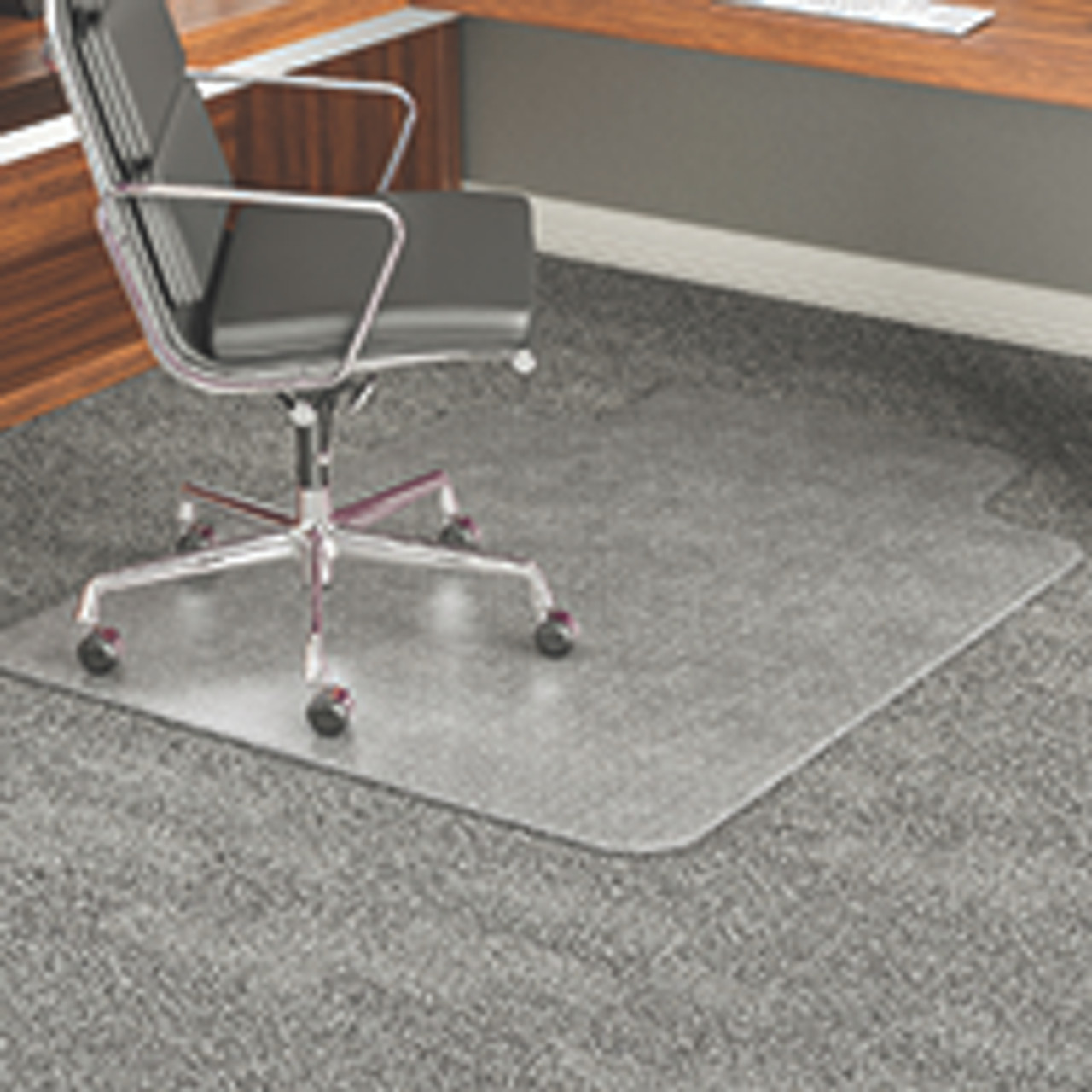 ExecuMat® 45" x 53"-C- All Day Use on Any Carpet, All Pile / Big and Tall