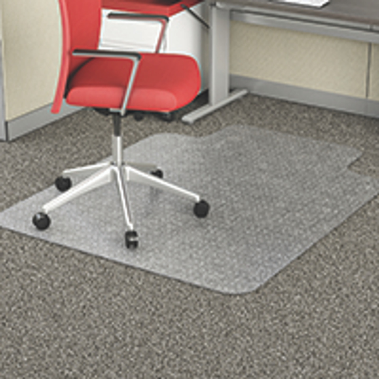 EconoMat® 45" x 53" - Occasional Use on Carpet up to 1/4" Thick, Commercial Grade