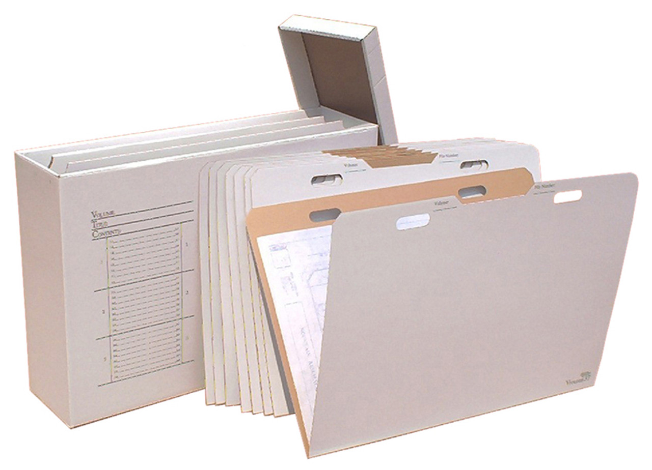 VFile37 W/8 VFolder37 Stores Flat Items Up to 24x36